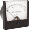Simpson Electric Analog, AC Ammeter, Panel Meter 60 Hz, 0.004 Ohms at 60 Hz 02590 - 05915202