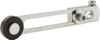 Square D 1.38 to 3.38 Inch Long, 1/4 Inch Diameter, Cast Zinc Body, Limit Switch Adjustable Roller Lever 1/4 Inch Face Width, Nylon Roller, For Use with Limit Switches 7DN - 59760785