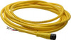 Brad Harrison - Molex 4 Amp, 1/2-20 UNF Female Straight to Pigtail Cordset Sensor and Receptacle 250 VAC/VDC, 3.70m Cable Length, IP67 Ingress Rating 703000D02F120 - 09541129