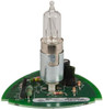 Edwards Signaling Halogen Lamp, Clear, Flashing, Stackable Tower Light Module 120 VAC, 0.11 Amp, IP54, IP65 Ingress Rating, 3R, 4X NEMA Rated, Panel Mount, Pipe Mount 102LS-FINH-N5 - 74651506