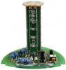 Edwards Signaling LED Lamp, Amber, Flashing, Stackable Tower Light Module 24 VDC, 0.06 Amp, IP54, IP65 Ingress Rating, 3R, 4X NEMA Rated, Panel Mount, Pipe Mount 102LS-FLEDA-G1 - 74651530