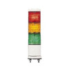 Square D LED Lamp, Green, Orange, Red, Steady, Preassembled Stackable Tower Light Module Unit 24 VDC, 75 Milliamp, IP54 Ingress Rating, Base Mount XVC4B3K - 68619790