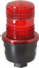 Federal Signal 12 to 48 VDC, 4X NEMA Rated, Strobe Tube, Red, Low Profile Mini Strobe Light 65 to 95 Flashes per min, 1/2 Inch Pipe, 3-1/8 Inch Diameter, 5.7 Inch High, IP66 Ingress Rating, Pipe Mount LP3P-012-048R - 62140421
