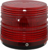 Federal Signal 120 VAC, 3R NEMA Rated, Strobe Tube, Red, Strobe Light 80 Flashes per min, 1/2 Inch Pipe, 5-1/2 Inch Diameter, 5-1/4 Inch High, IP66 Ingress Rating, Pipe Mount 141ST-120R - 54028279