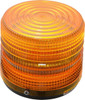 Federal Signal 120 VAC, 3R NEMA Rated, Strobe Tube, Amber, Strobe Light 80 Flashes per min, 1/2 Inch Pipe, 5-1/2 Inch Diameter, 5-1/4 Inch High, IP66 Ingress Rating, Pipe Mount 141ST-120A - 54028287