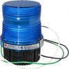 Federal Signal 120 VAC, 4X NEMA Rated, Strobe Tube, Blue, Single Flash Strobe Light 90 Flashes per min, 1/2 Inch Pipe, 3-15/16 Inch Diameter, 5-1/4 Inch High, IP66 Ingress Rating, Pipe Mount, Surface Mount FB2PST-120B - 54028758