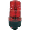 Railhead Corporation Strobe & Flashing Lights, Light Type: Double, Quad, Revolving, Single, Lens Color: Red, Lamp Type: LED, Mounting Type: Pipe Mount, NEMA Rating: 3R, Voltage: 120 VAC M490-LED R - 12642120