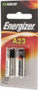 Energizer 2 Qty 1 Pack Size A23, Alkaline, 2 Pack, Standard Battery 12 Volts, ANSI Regulated A23BPZ-2 - 89421655