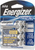 Energizer 8 Qty 1 Pack Size AA, Lithium, 8 Pack, Photo Battery 1.5 Volts, Button Tab Terminal, FR6, ANSI, IEC Regulated L91SBP-8 - 92797174