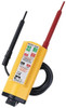 IDEAL 100 VAC/VDC to 600 VAC/VDC, Voltage Tester LED and Neon Lamps Display, 60 Hz, LR44 Power Supply 61-065 - 06760037