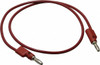 Pomona Electronics Red Electrical Test Equipment Leads Use with Stacking Banana Plugs B-24-2 - 06760532