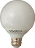 Value Collection 15 Watt Fluorescent Decorative Medium Screw Lamp 2,700°K Color Temp, 820 Lumens, G25, 10,000 hr Avg Life S7304 - 79297420