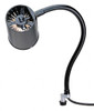 Made in USA 18 Inch, Gooseneck, Coupler Mounted, Halogen, Black, General Purpose Task Light 100 Watt, 120 Volt, Nonmagnifying 95040 - 85607307