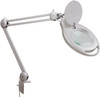 Value Collection 38", Swing Arm, Clamp on, LED, Black, Magnifying Task Light 9.4 Watt, 100 to 240 Volt, 1.75x Magnification, 5" Wide, 5" Long LTS360-61 - 68989524