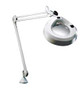 Vision Engineering 30 Inch, Spring Suspension, Clamp on, Fluorescent, Gray, Magnifying Task Light 22 Watt, 100 to 120 Volt, 1.75x Magnification, 3 Inch Wide 17213LG - 05752951