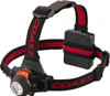 Coast White LED Bulb, 330 Lumens, Hands-free Flashlight Black, Red Plastic Body, 3 AA Batteries Included 19722 - 42448795
