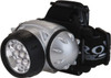 PRO-SAFE White LED Bulb, 38 Lumens, Hands-free Flashlight Gray Plastic Body, 3 AAA Alkaline Batteries Not Included LED-HD-CY - 72803687