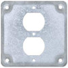 Crouse-Hinds Steel Electrical Box Square Surface Cover TP516 - 05235007