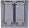 Crouse-Hinds Aluminum Electrical Box Weatherproof Cover Includes Gasket TP7228 - 06926380