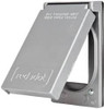 Thomas & Betts Aluminum Electrical Box GFCI Receptacle Cover Includes Gasket, Screw CFSR-G - 54119854