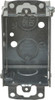 Thomas & Betts 3 x 2 x 2-1/2" Steel Rectangular Switch Box 1 Gang, (6) 1/2" Knockouts CDOW - 54065313
