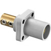 Hubbell Wiring Device-Kellems Single Pole Plugs & Connectors, Connector Type: Male, End Style: Male, Termination Method: Threaded Stud, Amperage: 400, Voltage: 250 VDC/600 VAC, Maximum Compatible Wire Size (AWG): 4 HBLMRW - 63019509