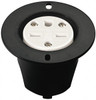Cooper Wiring Devices 125 VAC, 20 Amp, 5-20 NEMA, Straight, Self Grounding, Industrial Grade Connector 2 Pole, 3 Wire, 1 Phase, Nylon, Black 5779C - 78008893