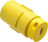 Value Collection 250 VAC, 20 Amp, L15-20 NEMA, Straight, Ungrounded, Industrial Grade Connector 3 Pole, 4 Wire, 1 Phase, Rubber, Yellow 2775 - 73203846