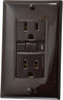 Cooper Wiring Devices 1 Phase, 5-15R NEMA, 125 VAC, 15 Amp, Self Grounding, GFCI Receptacle 2 Pole, Back and Side Wiring, Tamper Resistant, Specification Grade SGF15B - 60512274