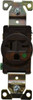 Cooper Wiring Devices 250 VAC 20A NEMA 6-20R Hospital Grade Brown Straight Blade Single Receptacle 1 Phase, 2 Pole, 3 Wire, Self-Grounding, Flush Mount 8410B - 78008828