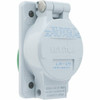 Leviton Twist Lock Receptacles, Receptacle/Part Type: Receptacle, Gender: Female, NEMA Configuration: L6-15R, Color: Gray, Flange Style: No Flange, Amperage: 15 LNR96-6 - 32531899