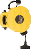 Bayco 14 AWG, 50 ft. Cable Length, Cord & Cable Reel with Outlet End 3 Outlets, NEMA 5-15R, 13 Amps, SJTW Cable, Yellow Reel SL-8903 - 63287189
