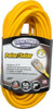 Southwire 50 ft., 14/3 Gauge/Conductors, Yellow Outdoor Extension Cord 1 Receptacle, 15 Amps, 125 VAC, UL SJEOOW, NEMA 5-15P, 5-15R 1488SW0002 - 54094248