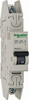 Schneider Electric 15 Amp, 120/240 VAC, 1 Pole, DIN Rail Mounted Miniature Circuit Breaker Thermal Magnetic Trip, 10 kA at 240 VAC Breaking Capacity, 14-4 AWG, 73mm Deep x 123.4mm High x 18mm Wide 60212 - 69532414