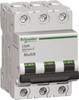 Schneider Electric 40 Amp, 480Y/277 V, 3 Pole, DIN Rail Mount Miniature Circuit Breaker Thermal Magnetic Trip MG24152 - 54423843