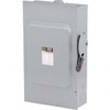 Square D 200 Amp, 240 VAC, 250 VDC, 3 Pole Fused Safety Switch NEMA 3R, 15 hp at 240 VAC (Single Phase), 60 hp at 240 VAC, 40 hp at 250 VDC (Triple Phase), 3PST Contact Form H324NRB - 69667046