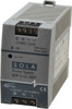Sola/Hevi-Duty 100 Watt, 4.2 to 3.4 Amp, 264 VAC, 375 VDC Input, 12 to 15 VDC Output, DIN Rail Power Supply Screw Terminal Connection, 1 Output, 1.77" W x 3.58" D x 2.95" H, Up to 86% Efficiency, 14 to 140°F, Green LED SDP3-15-100T - 86464070