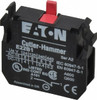 Eaton Cutler-Hammer NC, Electrical Switch Contact Block 22-1/2mm Hole, For Use with Indicating Lights, Pushbuttons E22B1 - 07828296