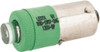 Schneider Electric Pilot and Indicator Light Replacement LED Green, 120 VAC, 120 VDC DL1CJUS1203 - 69652196
