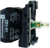 Schneider Electric 24-120 V Orange Lens LED Indicating Light Screw Clamp Connector, Vibration Resistant ZB5AVBG5 - 69533537