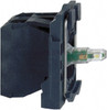 Schneider Electric 24 V Blue Lens LED Indicating Light Screw Clamp Connector, Vibration Resistant ZB5AW0B61 - 69533503