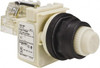 Schneider Electric 110 VAC at 50/60 Hz via Transformer, 120 VAC at 50/60 Hz via Transformer White Lens Press-to-Test Indicating Light Round Lens, Screw Clamp Connector, Corrosion Resistant, Dust Resistant, Oil Resistant 9001SKT1W31 - 69652725