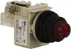 Schneider Electric 110 VAC at 50/60 Hz via Transformer, 120 VAC at 50/60 Hz via Transformer Red Lens Press-to-Test Indicating Light Round Lens, Screw Clamp Connector, Corrosion Resistant, Dust Resistant, Oil Resistant 9001SKT1R31 - 69674075