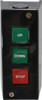 Value Collection 3 Operator, Pushbutton Control Station Up-Down-Stop (Legend), Momentary Switch, NO/NC Contact, NEMA 1 PBS-602 - 63748701