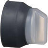 Schneider Electric Pushbutton Switch Boot Clear, Round Button, Nonilluminated 9001KU17 - 69653657