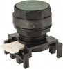 Eaton Cutler-Hammer 25mm Mount Hole, Flush, Pushbutton Switch Only Round, Green Pushbutton, Illuminated, Momentary (MO) E22NB3 - 07828650