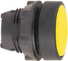 Schneider Electric 22mm Mount Hole, Flush, Pushbutton Switch Only Round, Yellow Pushbutton, Nonilluminated, Momentary (MO) ZB5AA5 - 68122142