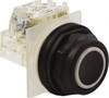 Schneider Electric 30mm Mount Hole, Flush, Pushbutton Switch with Contact Block Octagon, Black Pushbutton, Momentary (MO) 9001SKR1BH13 - 69673911