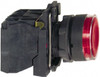 Schneider Electric 22mm Mount Hole, Flush, Pushbutton Switch with Contact Block Round, Red Pushbutton, Illuminated, Momentary (MO) XB5AW34G5 - 69536001