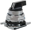 Eaton Cutler-Hammer 30-1/2mm Mount Hole, 3 Position, Lever Operated, Selector Switch with Cam and Cap Black, Maintained (MA) 10250T3023 - 07826597